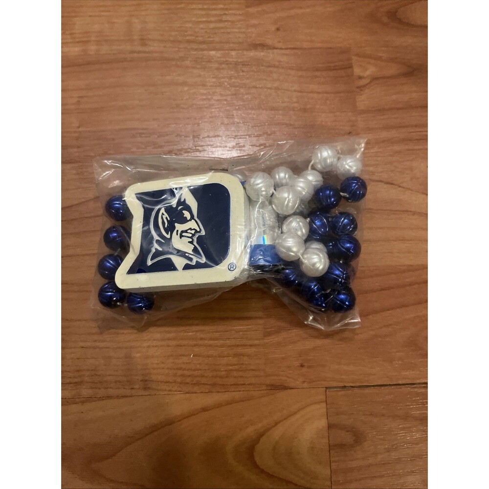 University Of Duke Blue Devils Sports Beads Beaded Necklace Multi-Color
